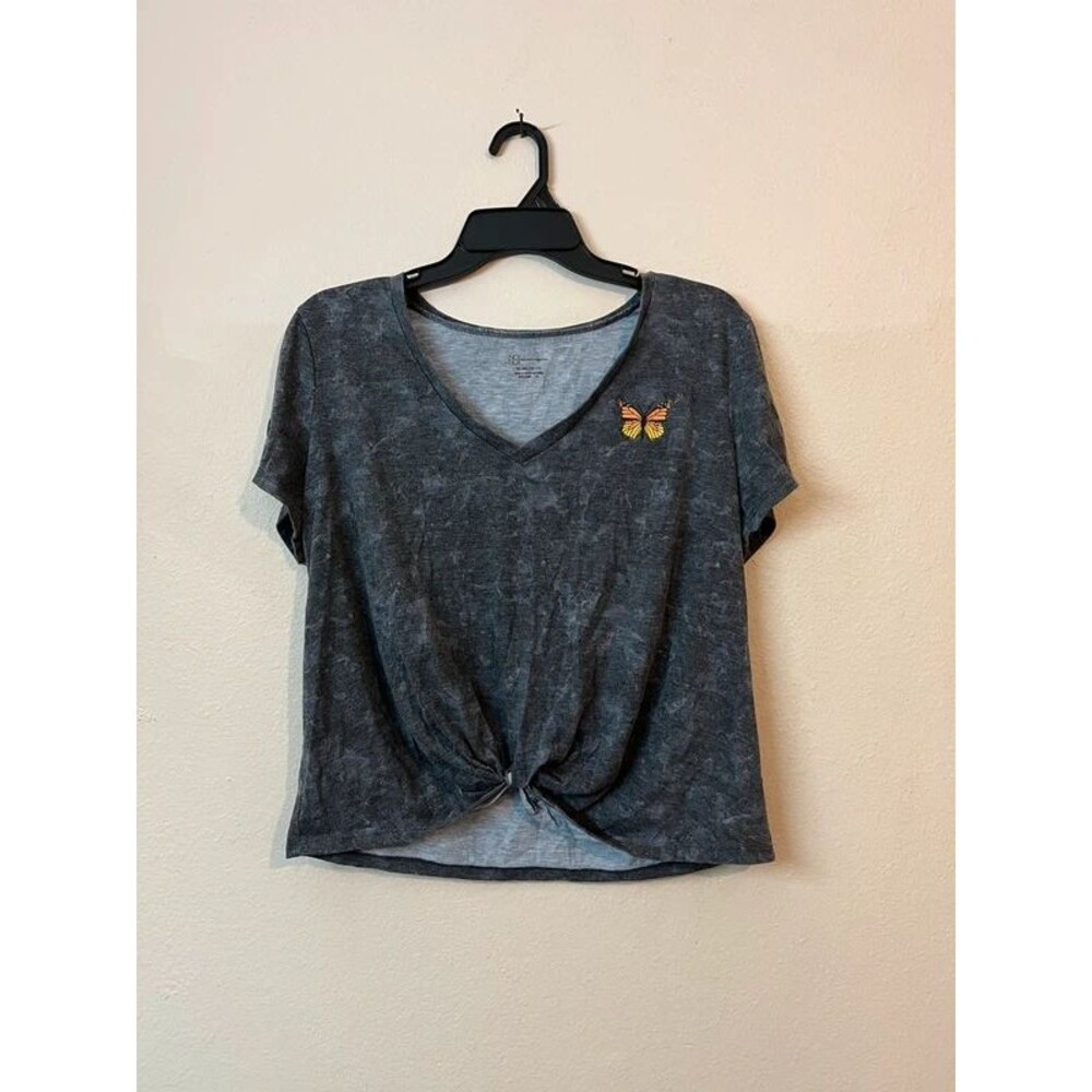 Butterfly Cropped Shirt
